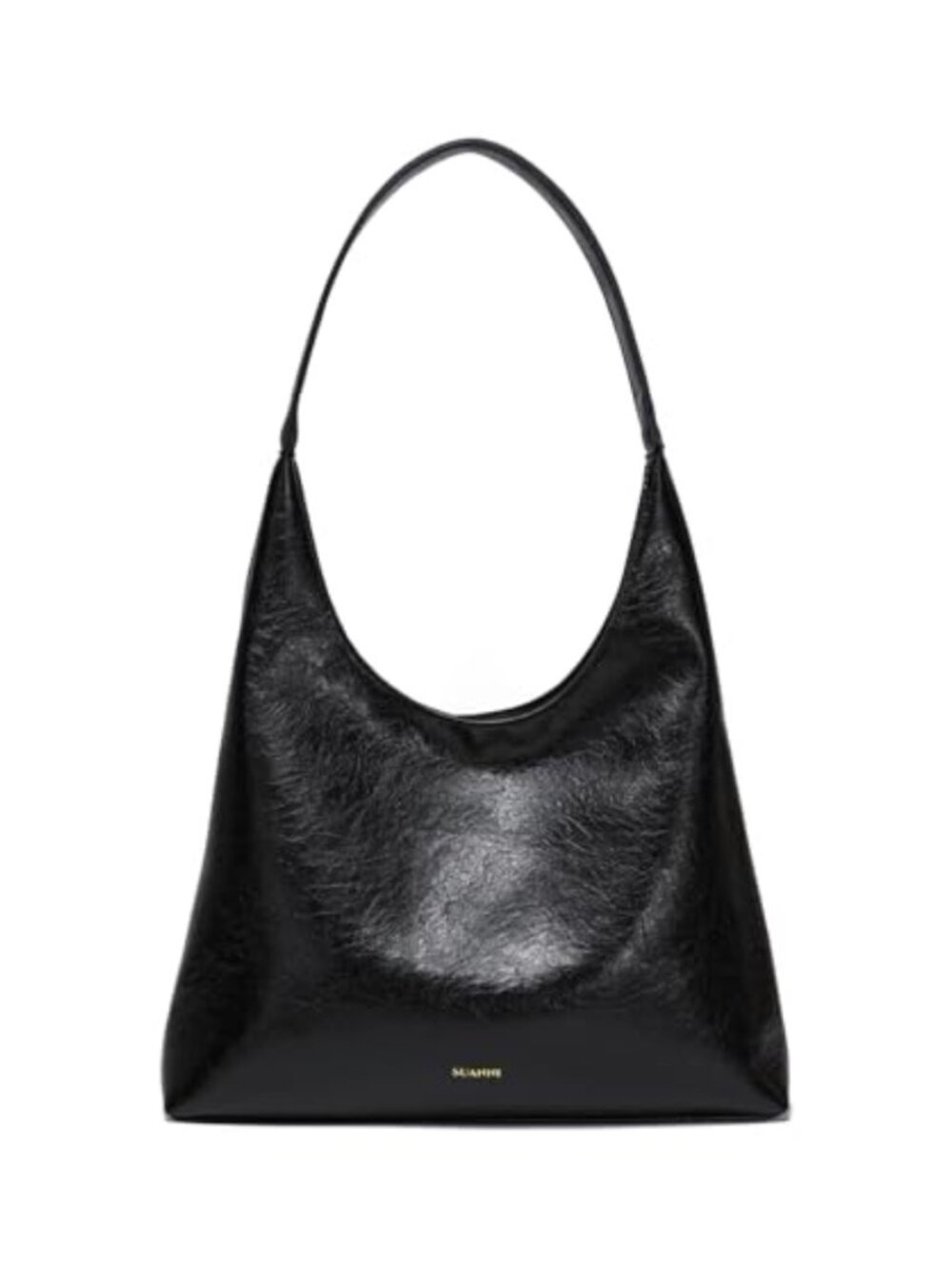 Vegan Leather Hobo Bag for Women Slouchy Shoulder Tote Purse Everyday Handbag